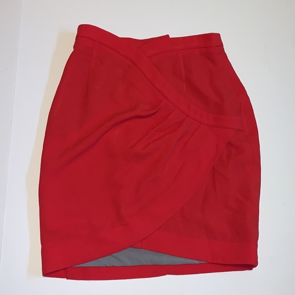 Anthropologie Leifsdottir Red Petal Skirt - Women’s Size 4 - Picture 2 of 6